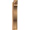 Ekena Millwork Funston Arts & Crafts Rough Sawn Outlooker, Western Red Cedar, 6"W x 28"D x 34"H OUT06X28X34FST03RWR - alternate 3